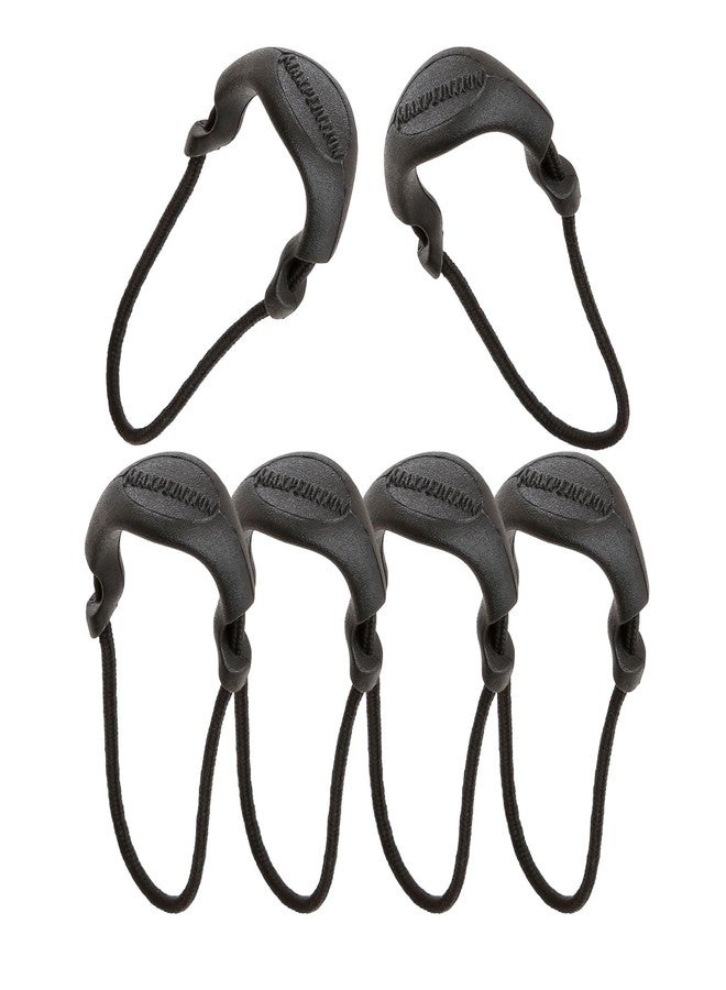 Maxpedition Small Zipper Pulls Pack Of 6 Luggage Tag, 2 cm, Black - Image 1