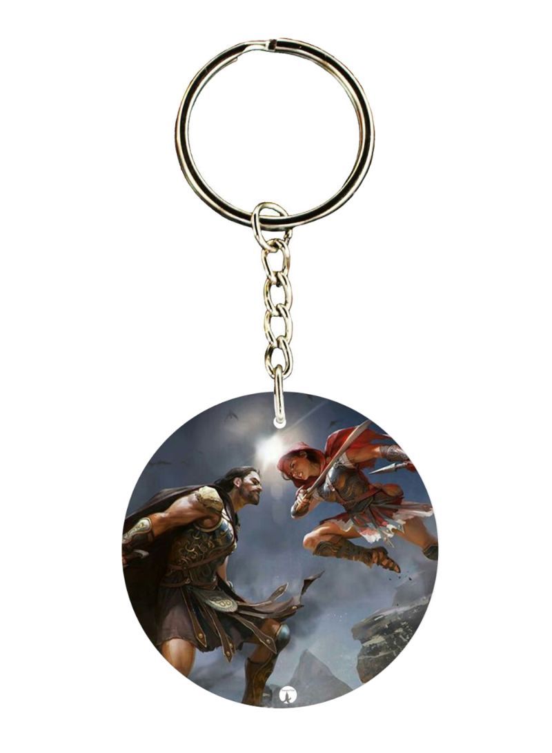 RKN Double Sided Assassin's Creed Printed Keychain