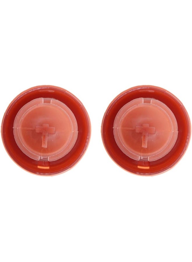 AUTOKAY AUTOKAY Hydraulic Power Steering Pump Red Reservoir Cap Plug Cover Fit for Honda for Acura (Pack of 2)  - Image 4