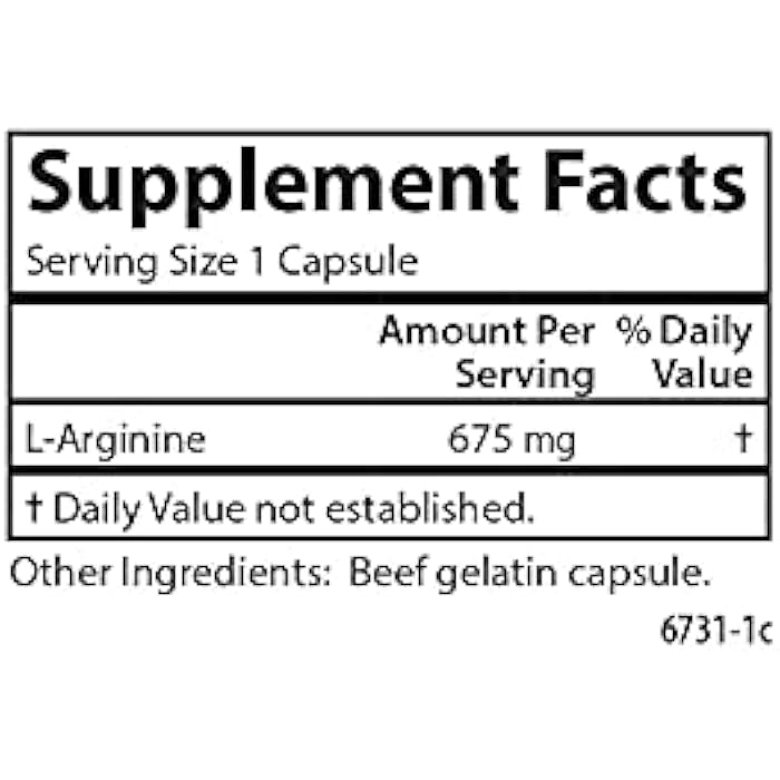 Carlson - L-Arginine, 675 mg, Promotes Healthy Circulatory & Cardiovascular System, 90 capsules - Image 4