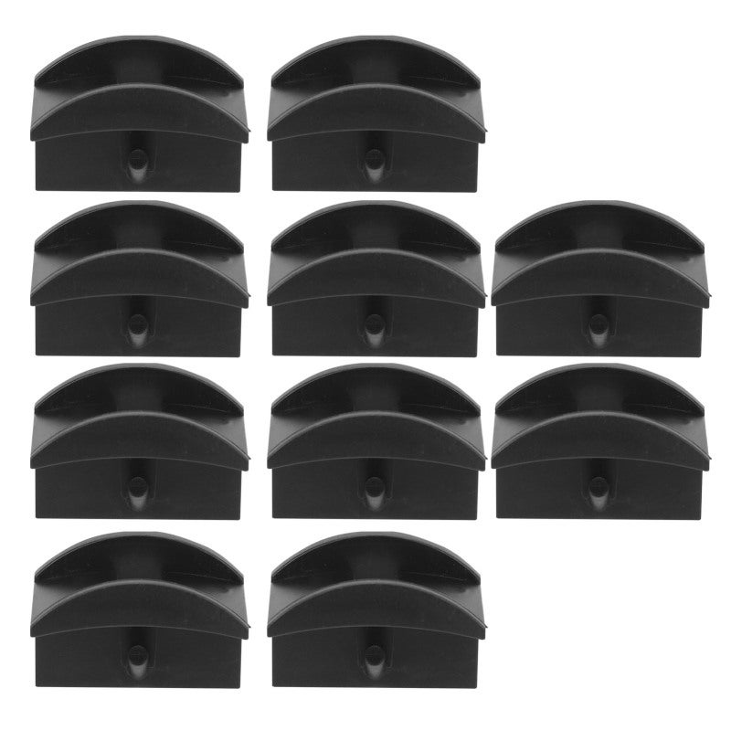 Adhesive Hat Hooks: 10Pcs Invisible Curved Design - No Damage Hat Shape, Easy Stick Wall Hat Storage Solution for Hat Collection, Headphones and Small Pendants - Image 2