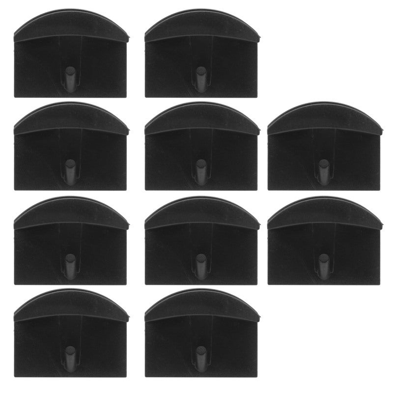 Adhesive Hat Hooks: 10Pcs Invisible Curved Design - No Damage Hat Shape, Easy Stick Wall Hat Storage Solution for Hat Collection, Headphones and Small Pendants - Image 5