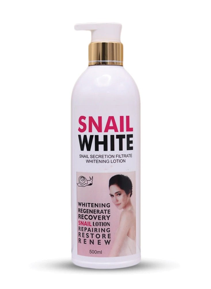 Snail White - Whitening Body Lotion 500 ml - Image 1