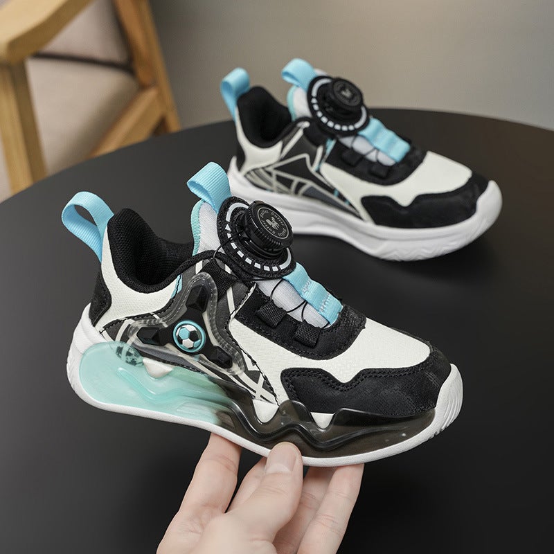 Mesh Sneakers Lightweight Flexible Sole Walking Shoes For Kids Indoor And Outdoor Activities - Image 3