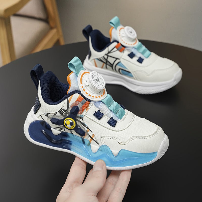 Mesh Sneakers Lightweight Flexible Sole Walking Shoes For Kids Indoor And Outdoor Activities - Image 2