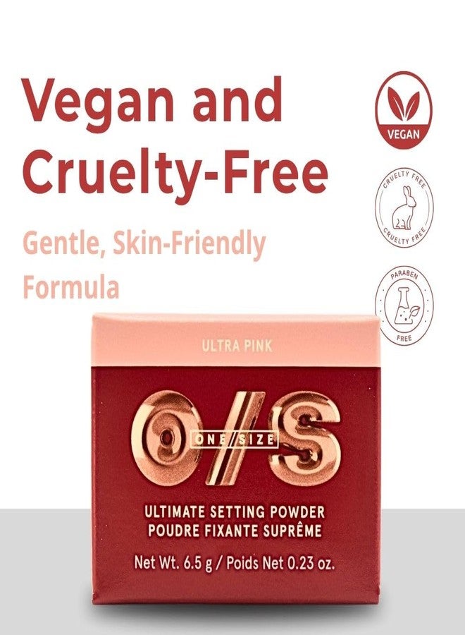 One size بودرة تثبيت بلورينغ بحجم السفر - وردي فائق - للون البشرة الفاتح إلى المتوسط - Image 4