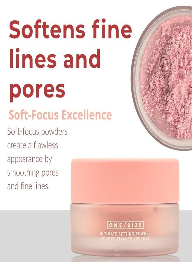 One size بودرة تثبيت بلورينغ بحجم السفر - وردي فائق - للون البشرة الفاتح إلى المتوسط - Image 3