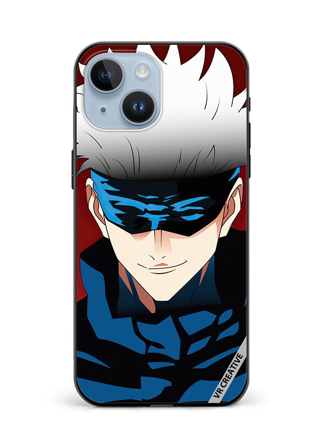 VR CREATIVE Protective Case Cover For Apple iPhone 15 Plus Jujutsu Kaisen Design Multicolour - Image 1