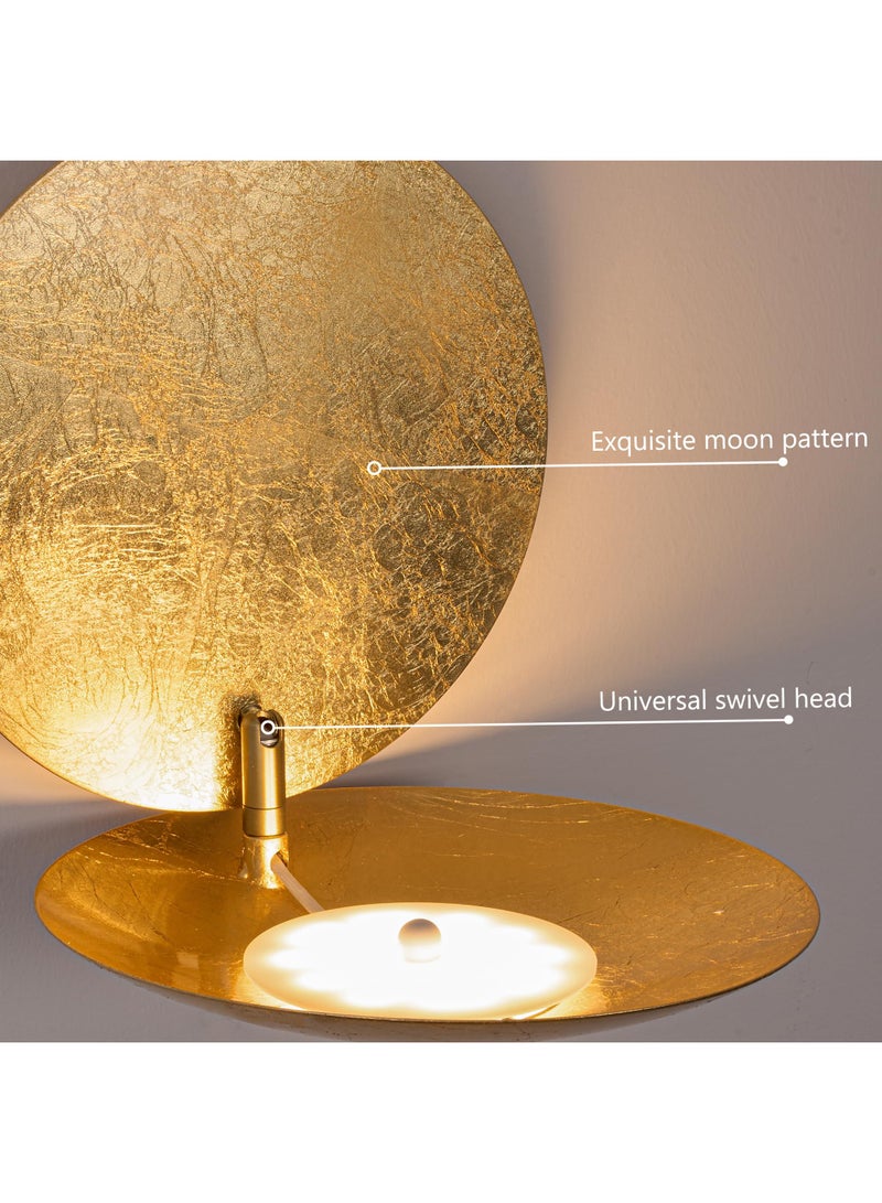 Moon Wall Mounted Light - LED 25cm Modern Moon Lamp for Bedrooms, Hallway and Bedside - Image 3