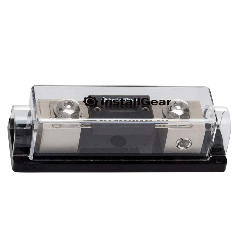 InstallGear 0/2/4 Gauge AWG In-Line ANL Fuse Holder with 250 Amp Fuse - Image 1