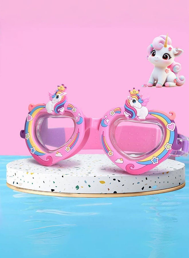 Super ZYouth Kids Anti-Fog Swimming Goggles with UV Protection, Wide View, Adjustable Strap, Waterproof Swimming Goggles for Children Boys & Girls Age 3-14 - Image 1