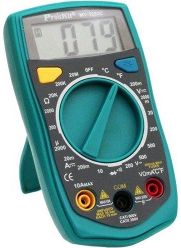 Proskit MT-1233C Digital Multimeter Measurement Instrument  - Image 3