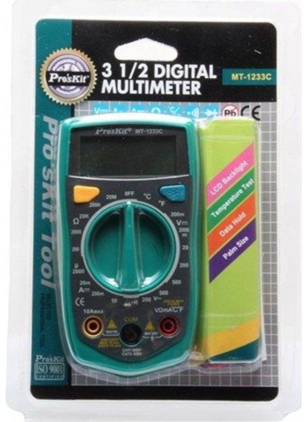 Proskit MT-1233C Digital Multimeter Measurement Instrument  - Image 4