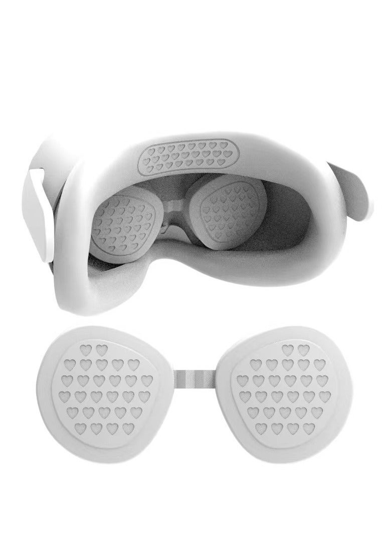 Silicone case for Oculus Quest 2, including front cover and controller grip cover, visor, lens case, rocker cap - Image 2