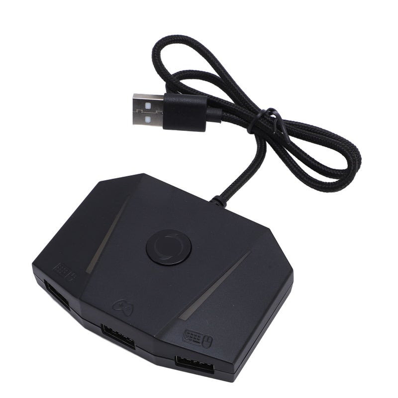 Game Console Mouse and Keyboard Converter APP Control Gaming Mouse Keyboard Adapter with RGB Light for X/S for Switch - Image 5
