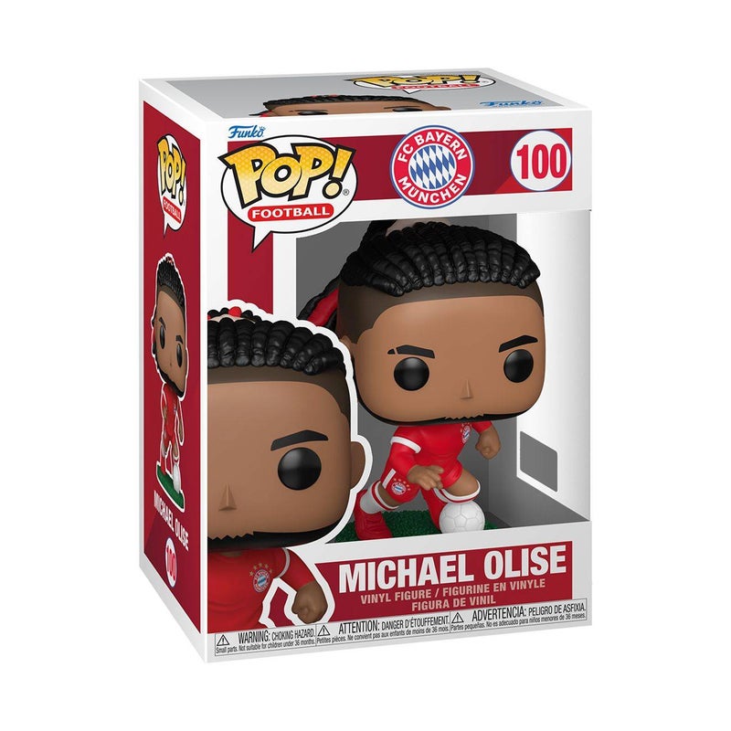 Funko POP! Football FC Bayern Munich Michael Olise Vinyl Figure (10.7 cm) - Image 1