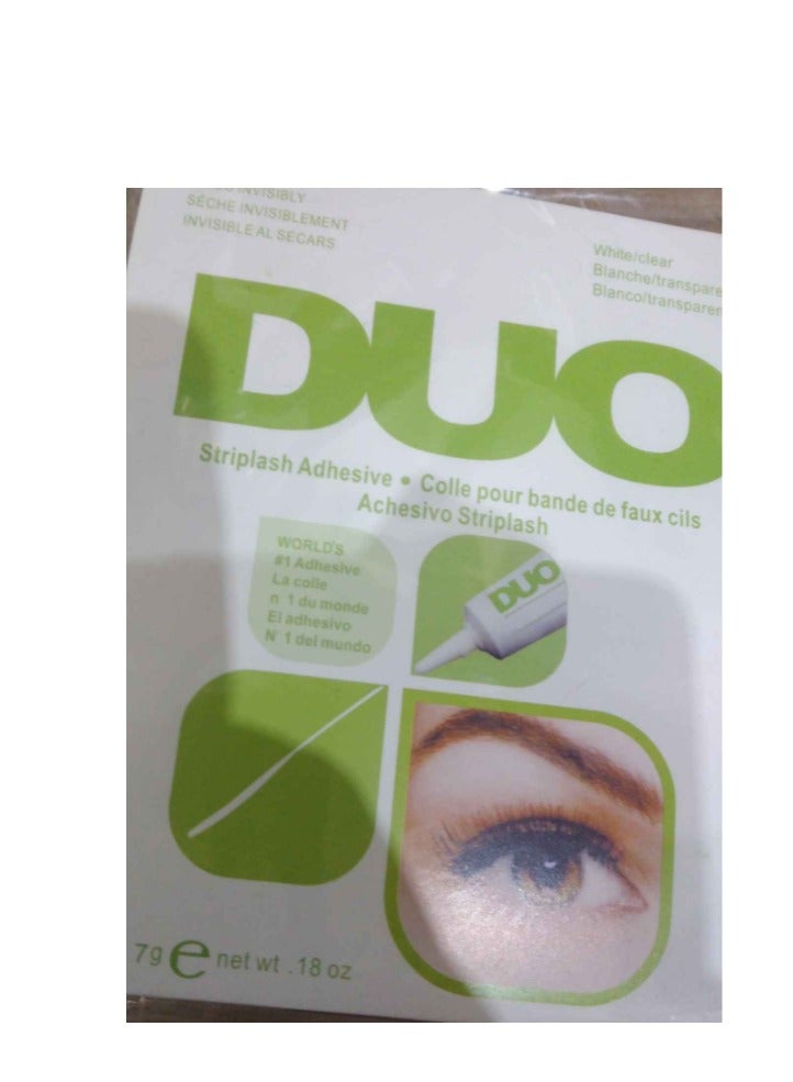 لاصق رموش صناعية بالفرشاة أبيض - Image 1