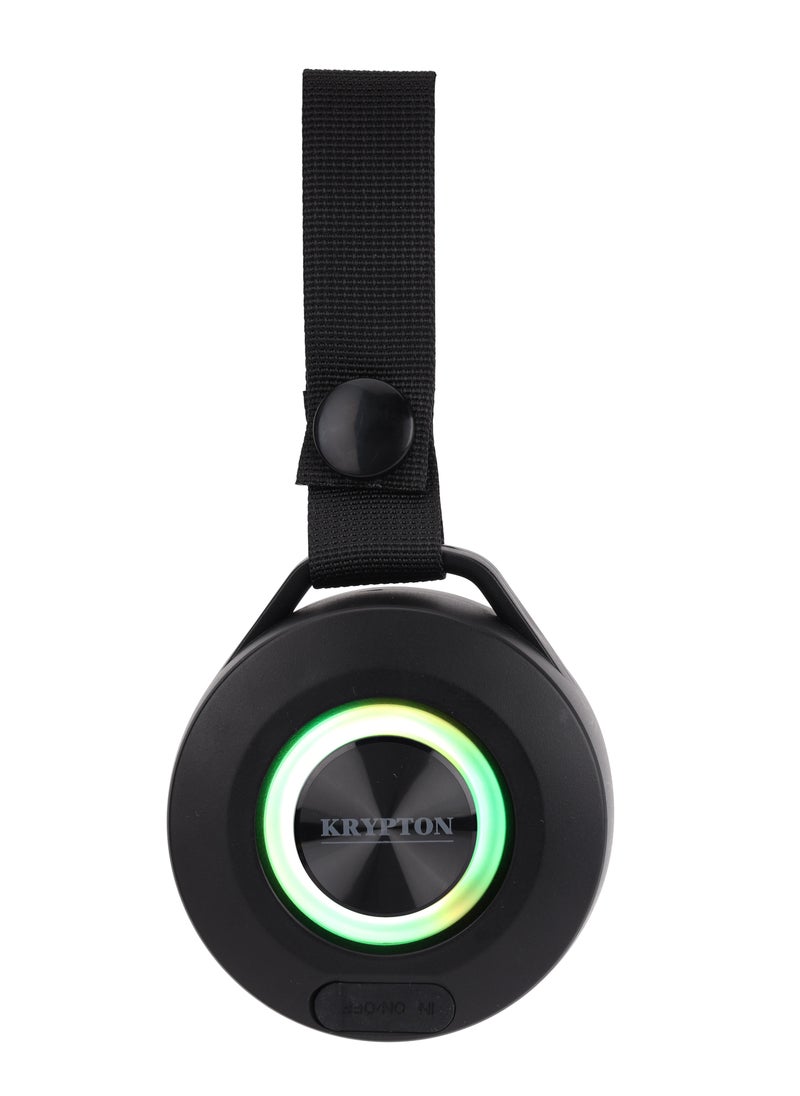 KRYPTON - Portable Rechargeable Speaker with Mic and Remote, KNMS5397 | BT/ TF/ USB/ FM/ Micro SD & Aux Inputs | Karaoke Speaker with LED Display | 3.7V 1500mAh Battery | LED Display - Image 1