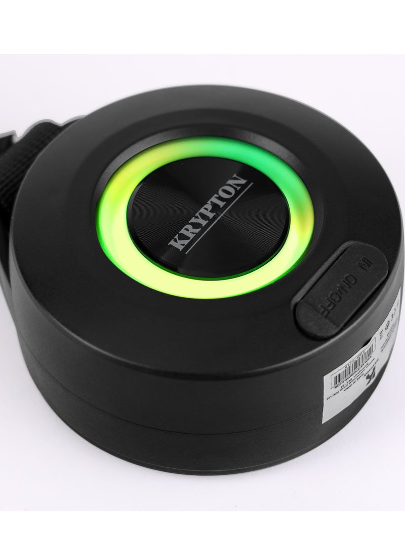 KRYPTON - Portable Rechargeable Speaker with Mic and Remote, KNMS5397 | BT/ TF/ USB/ FM/ Micro SD & Aux Inputs | Karaoke Speaker with LED Display | 3.7V 1500mAh Battery | LED Display - Image 1