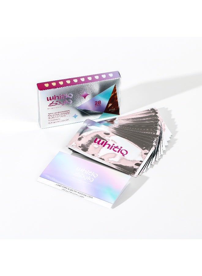 Whitiq 6%hp dry teeth whitening strips - Clove - Image 2