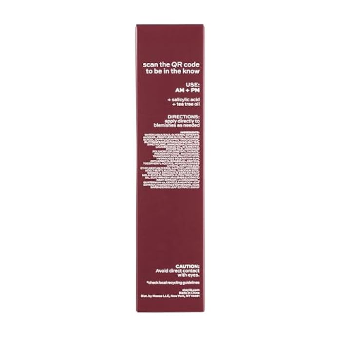 ITK Skincare Salicylic Acid Acne Spot Treatment for Face, Back & Body - Fast Active Acne Relief - Pimple Cream for Acne Prone Skin - Clear Blemishes Fast with Tea Tree Oil - 0.5oz - Image 2