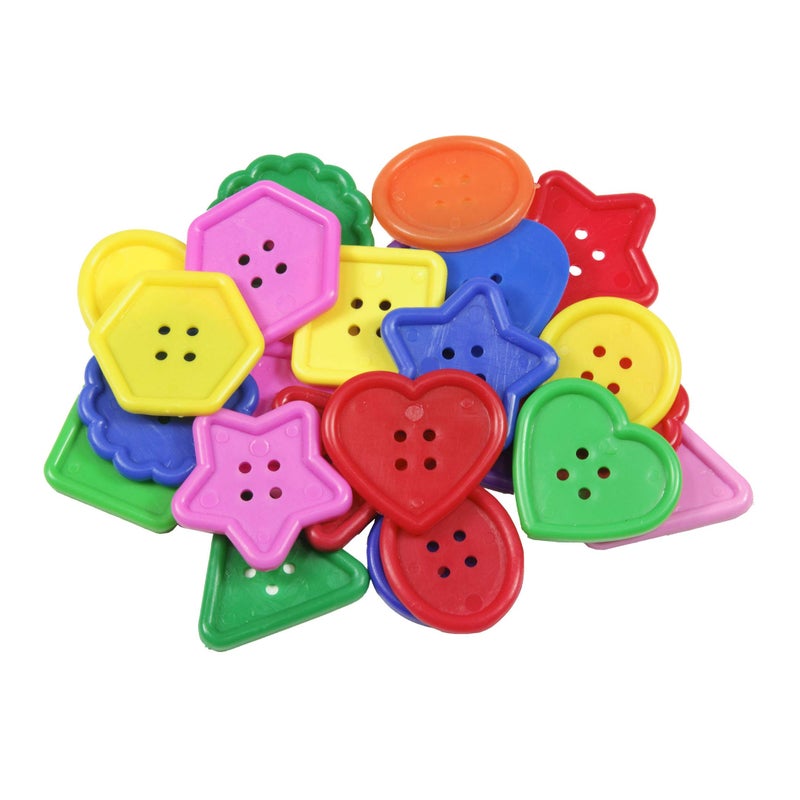 Roylco R2143 Really Big Buttons 36 Wide 74 Length 32 Height 30 Pieces