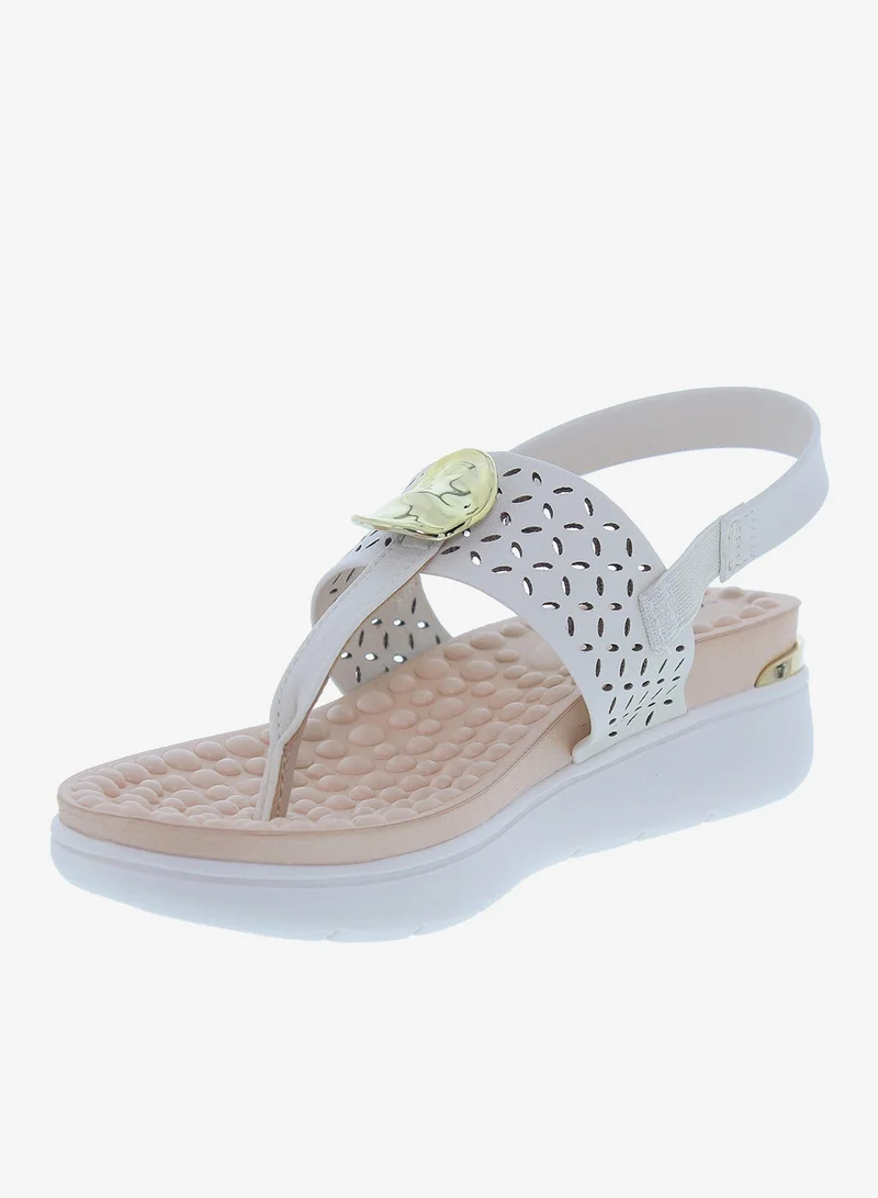 مودار صنادل موداري النسائية المسطحة مع حزام ظهر – مقاس آمن وملابس يومية خفيفة الوزن