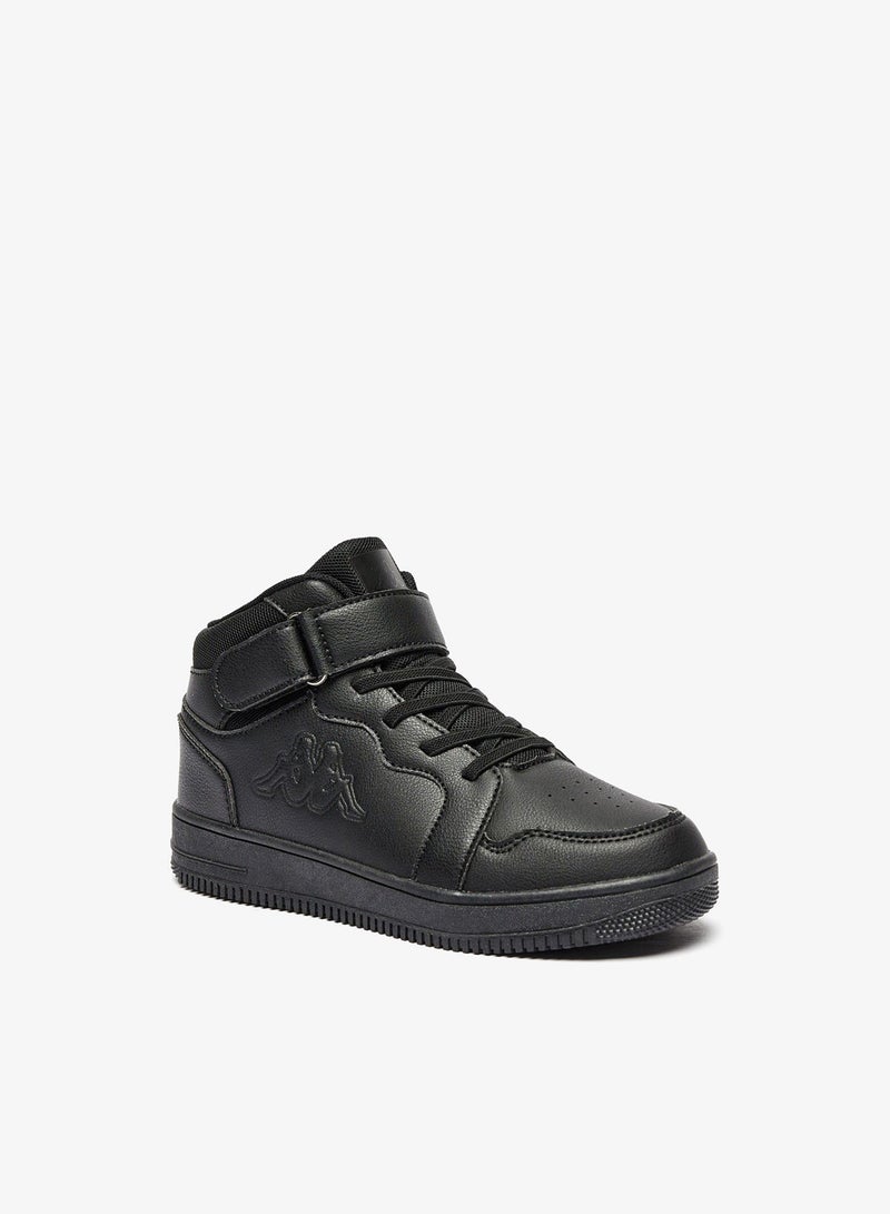 Kappa Boys High Top Lace Up Sneakers - Image 3