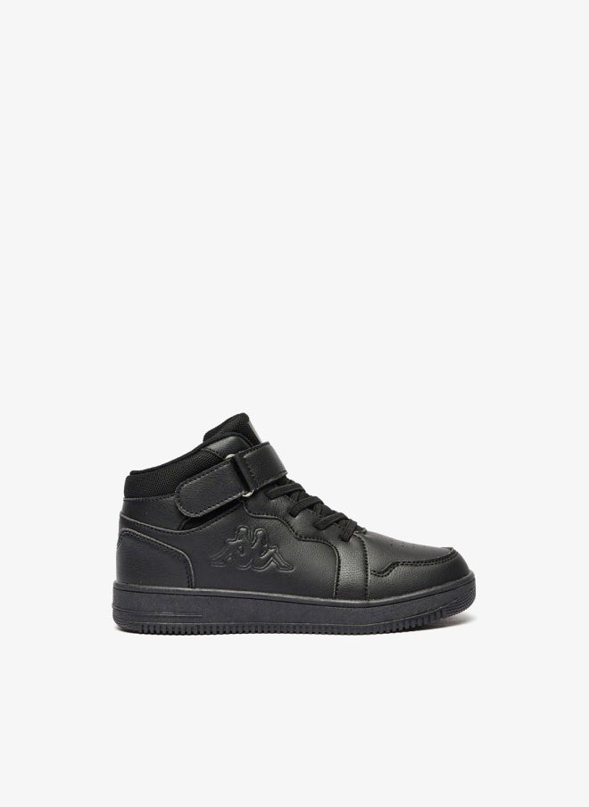 Kappa Boys High Top Lace Up Sneakers - Image 3