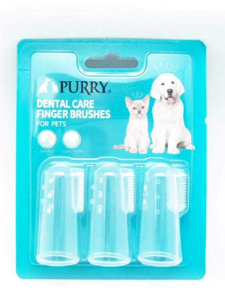 Purry Silicone Dental Care Finger Brushes Set for Pets (3pcs) - pzsku/ZBF62E490DF8AB7977C23Z/45/_/1726839933/b8f01a63-4f26-4e4d-a09c-37fed26b7a37