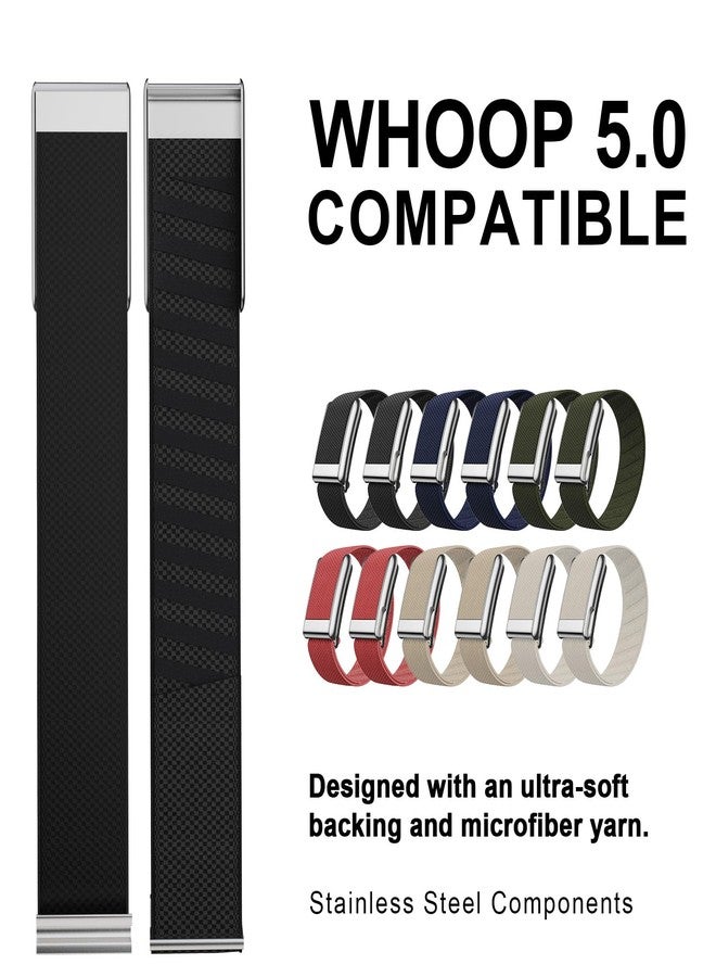 Replacement Wristband Compatible with Whoop 5.0(one+peak) Whoop MG Life,Superknit Band with whoop 5.0 (Blue, MG life) - Image 3