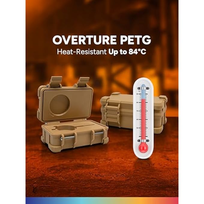 PETG FILAMENT 1.75MM, SPOOL OF 1KG (2.2LBS), DIMENSIONAL ACCURACY +/- 0.03MM (LIGHT GREY) - Image 3