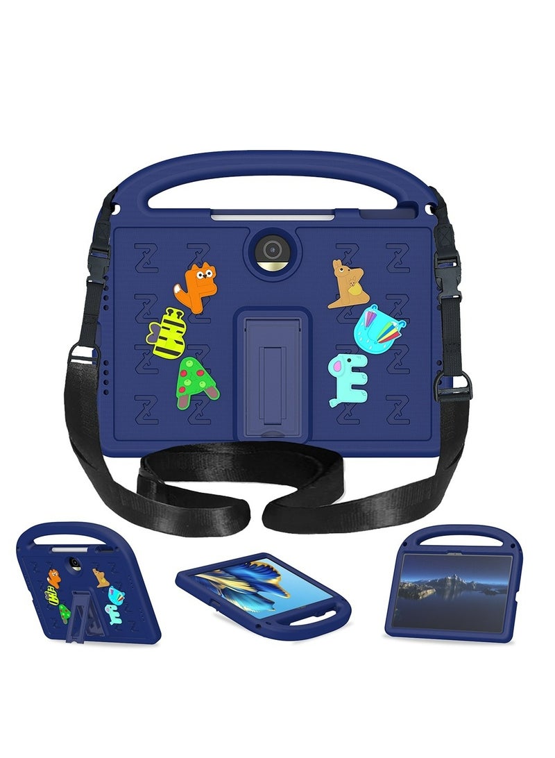 Children's protective case for honor pad 9 12.1 inch , shockproof cover with shoulder strap bracket - Image 1