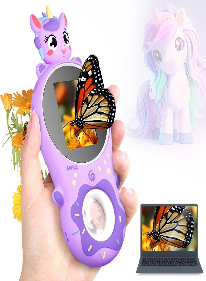 USCAMEL 500X Handheld Microscope for Kids - Mini Pocket Microscope Magnifying Glass for Toddlers-Educational Science Kit Toys for Christmas Birthday Gifts Toys for 3 4 5 6 7 8 9 10 Year Old Girls Boys - Image 3