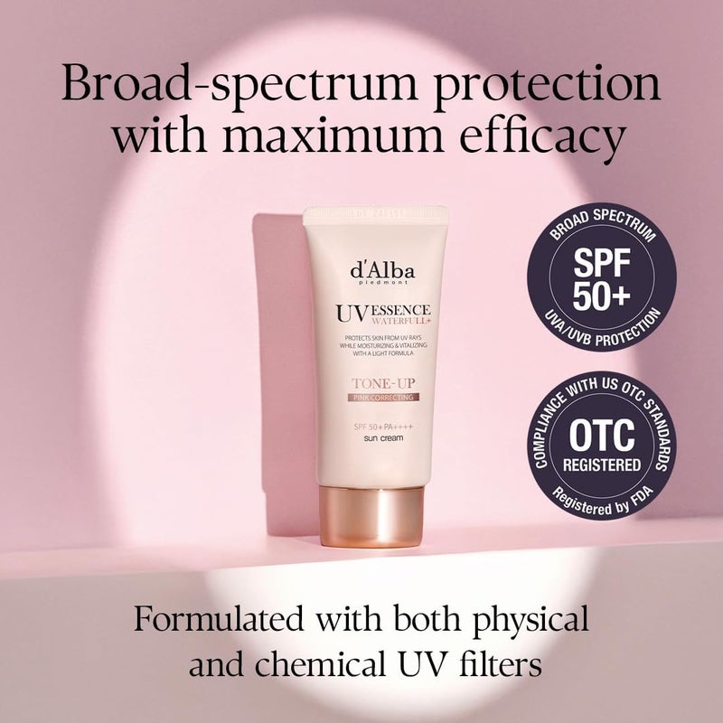 d'Alba واقي شمس بييدمونت الإيطالي بالفطر الأبيض بتأثير مرطب 50 مل - Image 3