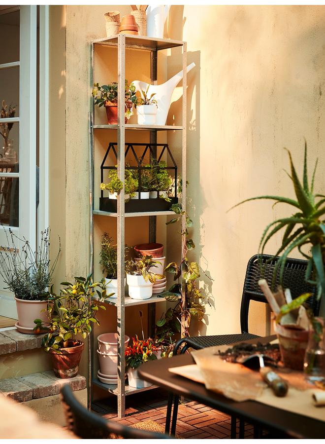 Zaboon Shelving Unit, In/Outdoor, 40X27X183 Cm - Image 2