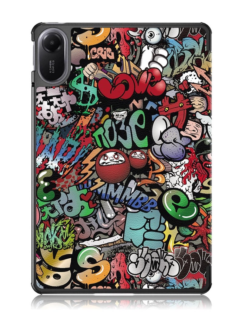 VKL Tablet Case Compatible with Xiaomi Redmi Pad 2 11 Inch Released 2025, Folio Slim Lightweight Hard Shell Protective Cover with Multi-Angle Stand - Image 1