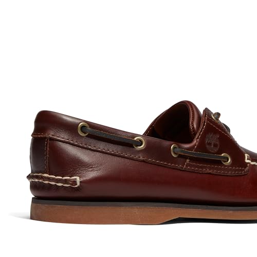 Timberland Men's Classic Boat Shoe, Brown Leather, 12 M US - Image 3