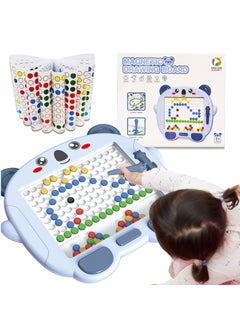 Y&D Magnetic Drawing Board for Kids Toddlers, Montessori Dots Board, Lovely Koala Doodle with Pen and Beads Kids, Activities Travel Toy Girls Boys Ages 3 Up  - Image 1