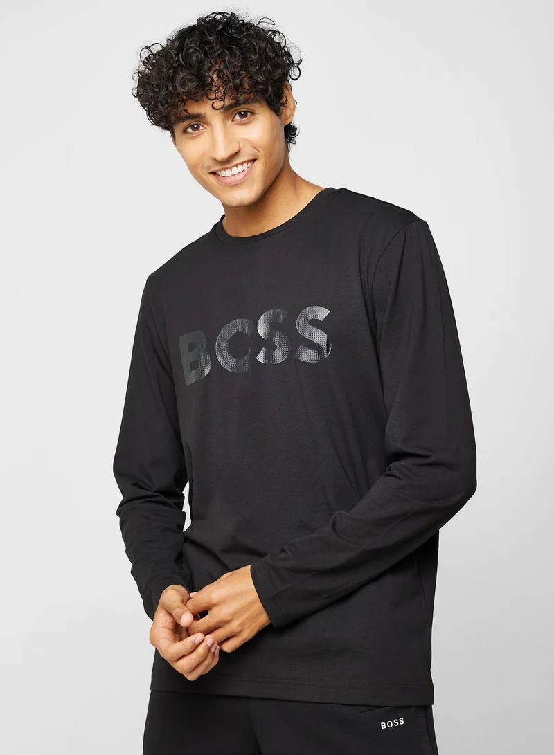 BOSS Logo Crew Neck T-Shirt