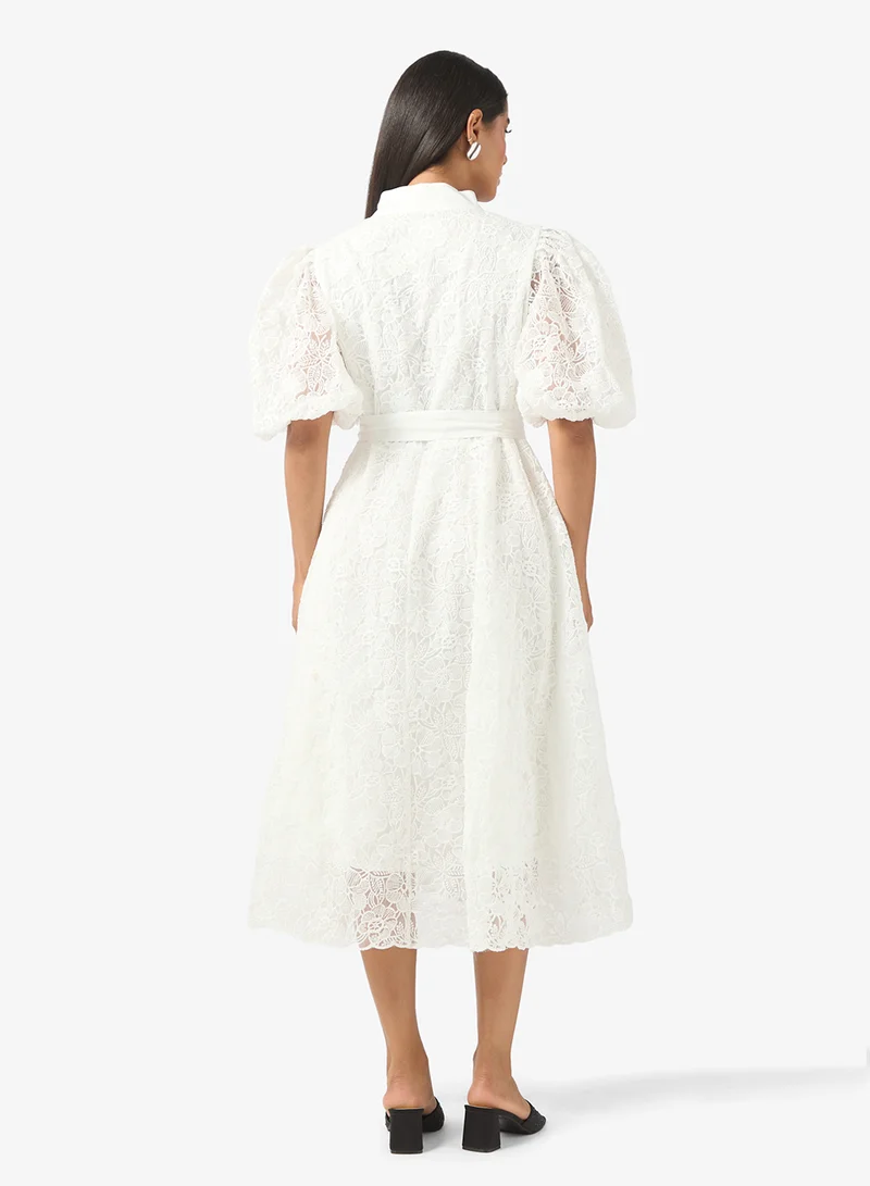 ELLA Lace Shift Dress