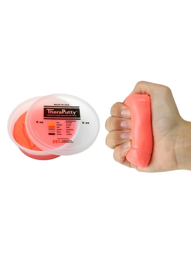 CanDo TheraPutty Standard Exercise Putty for Rehabilitation, Hand Therapy, Occupational Therapy, Strengthening, Improve Motor Skills, Stress Relief