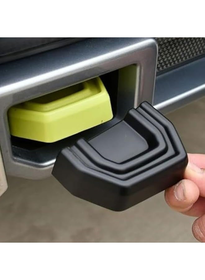 توبليو رف قمة مطفي باللون الأسود، أغطية عجلات، خطافات الصدام متوافقة مع موديلات جيتور T2 من 2023 إلى 2025 [36 قطعة ديكورية] - Image 4