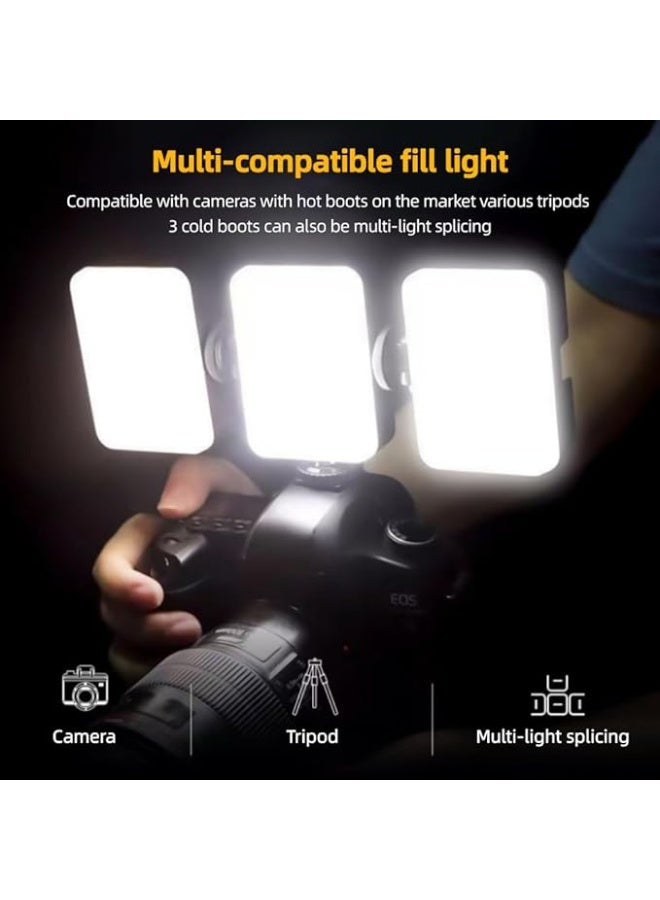 M11 LED Video Lamp 4.5W Pocket LED Video Light – Portable Bi-Color Vlog Lamp with 2000mAh Battery, 3000K-9900K Dimmable, 64 LEDs, Clip & Hot Shoe Mount – M11 Photography Light  - Image 5