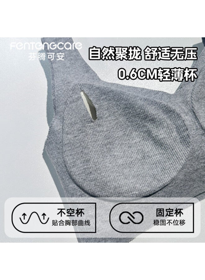 Fentengcare Warm Bra Women's Lightweight Fleece Lined Anti-sagging Breathable Comfortable Skin-friendly Autumn Winter Hj - Image 2
