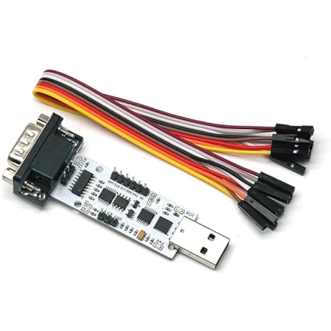 diustou USB TO UART SERIAL MODULE CP2102 CHIPSET USB TTL RS232 RS485 AUTO INTERCONVERT MULTI-FUNCTION 6-IN-1 SERIAL MODULE (CP2102) - Image 2