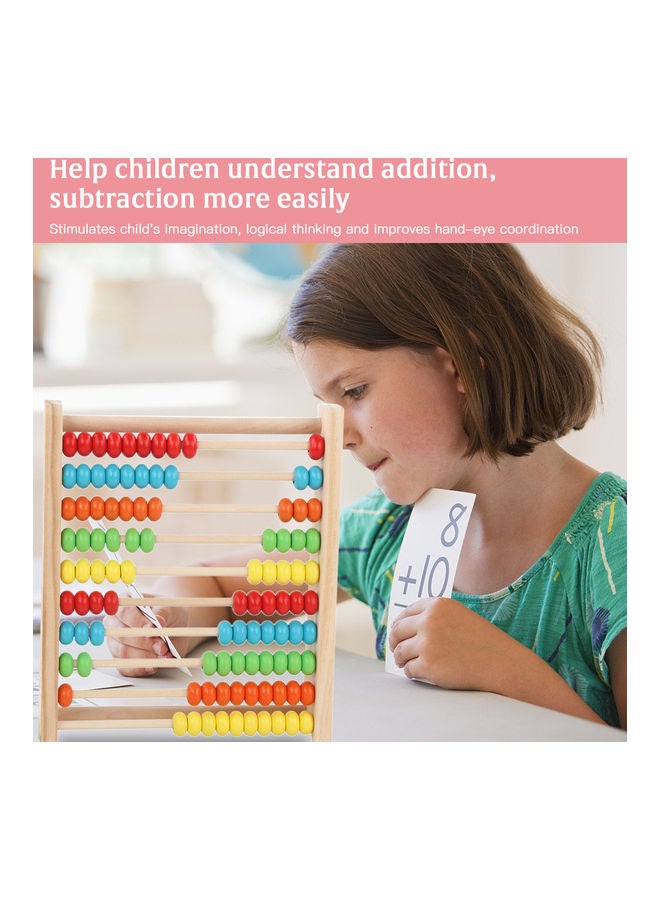 Wooden Abacus  Math Toy - Image 3