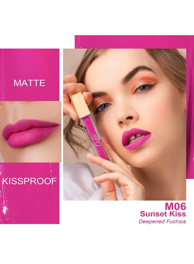 Oulac Kissproof Liquid Matte - M06 SUNSET KISS - Image 2