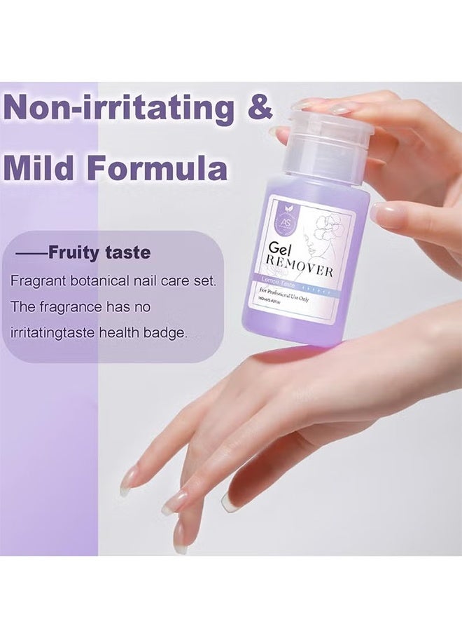 إيه إس جل مزيل طلاء الأظافر 160 مل ، مزيل جل طلاء الأظافر السريع ، مزيل طلاء الأظافر ، مزيل طلاء الأظافر الجل الاحترافي ، يزيل طلاء الأظافر بسهولة وسرعة في 3-5 دقائق دون الإضرار بالأظافر - Image 5