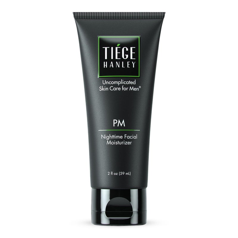 Tiege Hanley Face Moisturizer for Men, Nighttime Facial Moisturizer With Collagen, Hyaluronic Acid, and Peptides, Hydrating Overnight Face Cream, Gentle on Sensitive Skin, Menâ€™s Skin Care, 2.5 FL Oz - Image 1